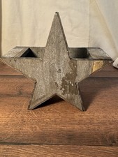 Holz Stern Teelichthalter – Deko shabby chic, Vintage Landhaus