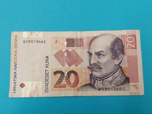 Kroatien banknote kuna - banknote,