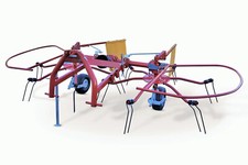 Kombigerät Heuwender und Heuschwader 310cm Kat1/2 für Kleintraktoren ab 25 PS🚜