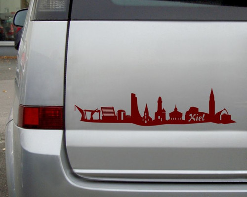 Aufkleber kiel skyline - skyline, sticker