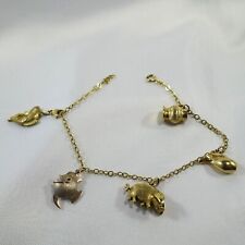 Bettelarmband 333 Gold mit 5