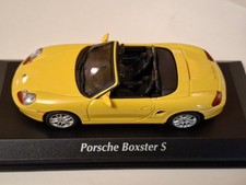 Modellauto Porsche Boxster S Typ 986 1999 gelb  Maxichamps 1:43 940068030 