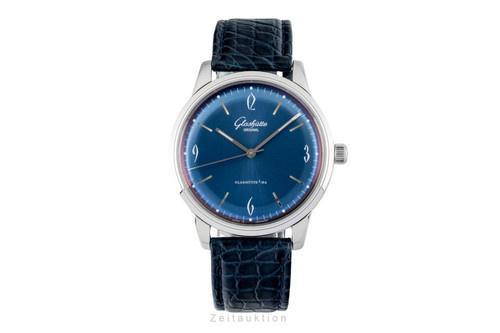 Glashütte sixties blue dial - sixties,