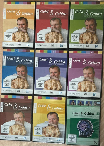Geist und gehirn dvd s - gehirn, dvd's
