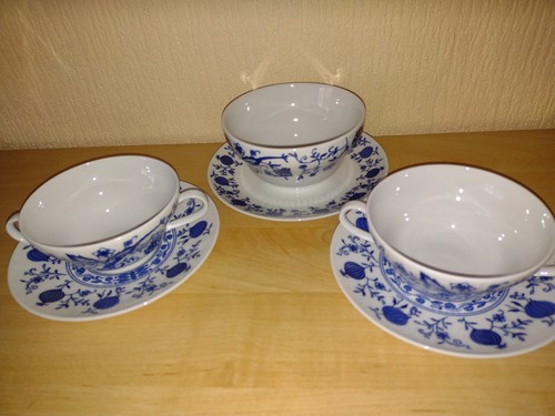 Suppentassen und sauciere - suppentassen, –