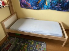 Sniglar Kinderbett IKEA Bett Jugend 70x160cm mit Matratze Rausfallschutz