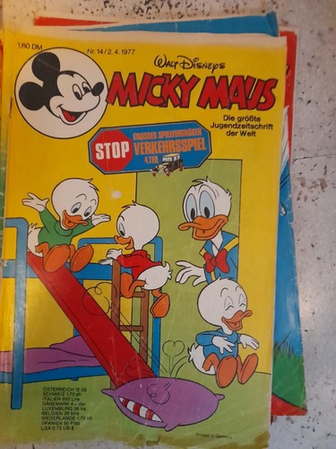 Micky maus hefte comic serie - maus,