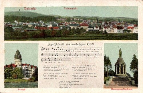 Detmold totalansicht lippe - totalansicht,,