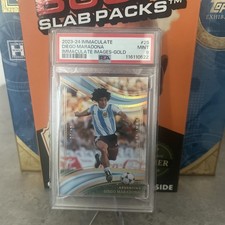 Immaculate Images Gold Diego Maradona 4/10 PSA 9