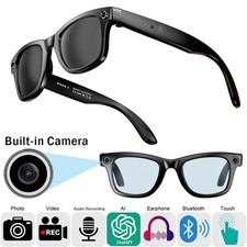 AI Smart Brille mit Kamera, HD