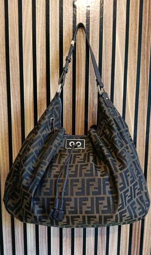 Fendi canvas hobo tasche - canvas,