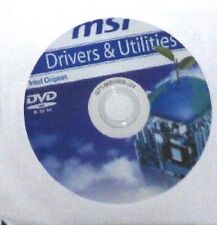 original MSI Mainboard Treiber CD DVD B75MA-P45 Â°24 Driver Windows XP Vista WIN