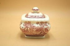 Villeroy & Boch V&B Rusticana rot Zuckerdose Deckeldose Dose Zucker Porzellan 