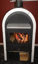 Ersatzteil für Skantherm Kaminofen Samsö Fliese Kachel für Warmhaltefach