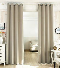 WOLTU 1x Vorhang Gardine Blickdicht Verdunklung mit Ösen Verdunklungsvorhänge