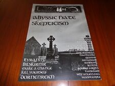 LAUDATION FUNEBRIS ZINE #1 abyssic hate bilskirnir skepticism imindain rimfrost