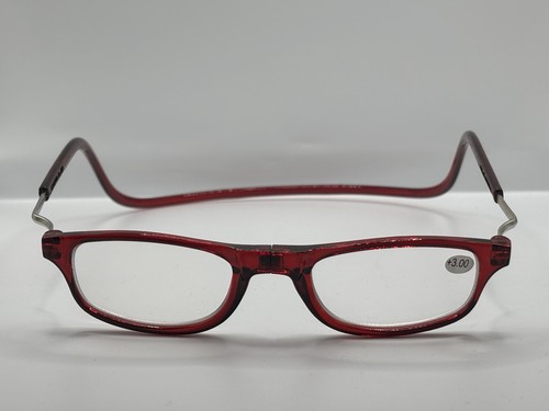 Teilbare lesebrille rot - teilbare,