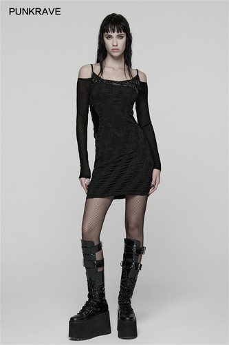Punk rave women gothic party - women,
