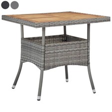 Garten-Esstisch Poly Rattan