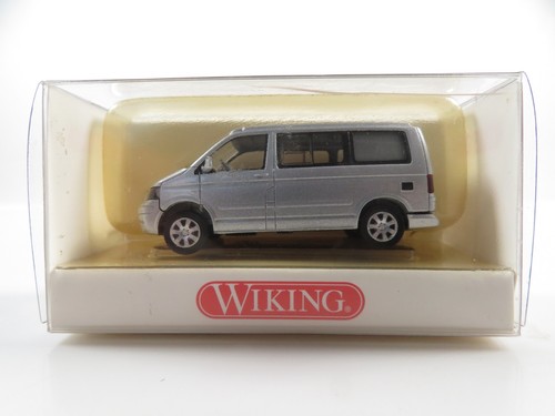 Wiking t5 bus silber - wiking, vw