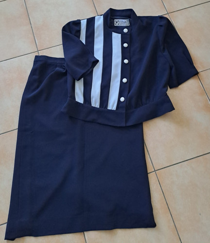 Damen anzug gr - damen, bluse+rock),