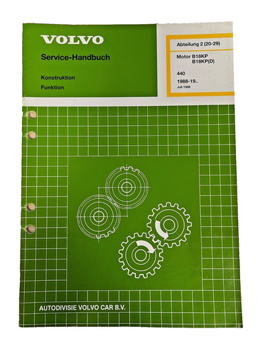 Volvo service handbuch - volvo, service-handbuch