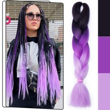 DE Ombre Crochet Box Braided