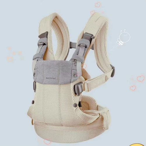 Ergonomische mesh babytrage - 3d-mesh,