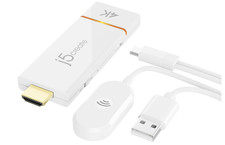 j5create ScreenCast 4K Wireless Adapter AirPlay Miracast Chromecast HDMI JVAW76