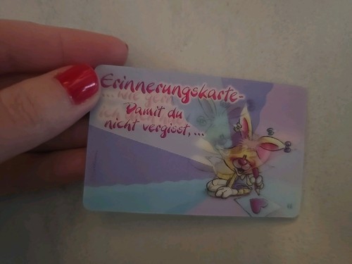Funcard diddl erinnerungskarte - diddl,