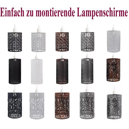 Metall lampenschirm einfach - metall,