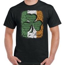 Irisch T-Shirt,St.Patricks Day Lucky Klee Irland Flagge Rugby Fußball Top