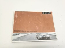 Smart ForTwo 450 Coupe + Cabrio Betriebsanleitung Bordbuch Handbuch 0018313V004