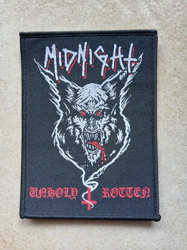 Midnight woven patch - patch, black