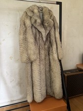 Polarfuchs Pelzmantel Echtpelz