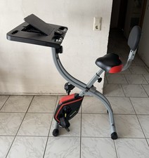 Heimtrainer Ergometer Fitness Bike mit Lehne, Ablage & Handyhalter - gebraucht