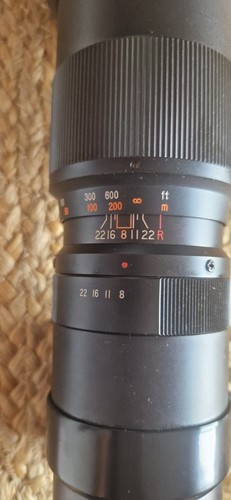 Universa objektiv 500 - mm,