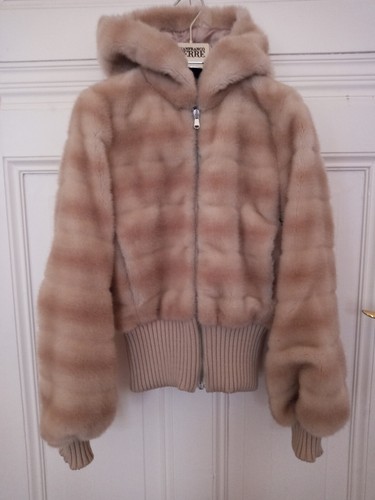 Sisley pelz jacke nerz - pelz,