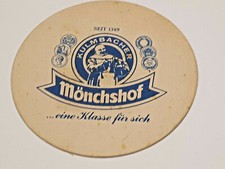 Kulmbacher - Mönchshof Biere - Vintage Bierdeckel 
