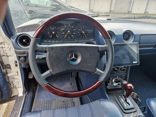 Mercedes holzlenkrad w107 w116 - mercedes,