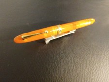Omas Ogiva GT - Arancione - mit 585 Goldfeder in "M"