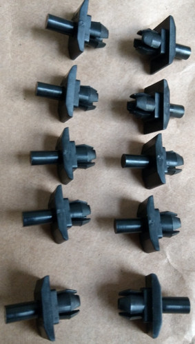 10x halteclips spreiznieten - halteclips,