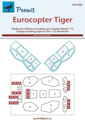 Canopy mask eurocopter tiger - mask:,
