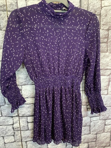 Zara damenkleid lila - damenkleid,,