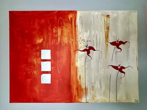 Original acryl gemälde - original,