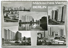 Foto-AK BERLIN REINICKENDORF Märkisches Viertel 60er
