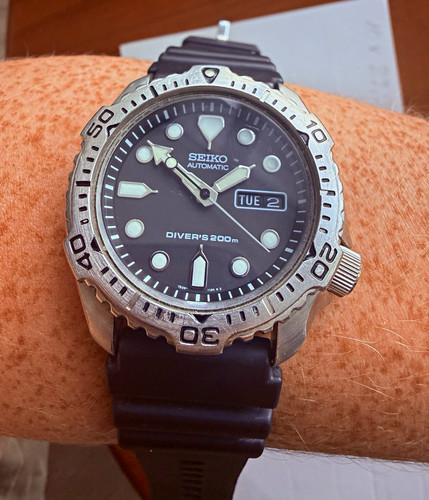 Uhr seiko scuba diver - uhr, 200m