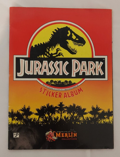 Stickeralbum jurassic park - jurassic,