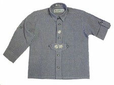 Isar Trachten - blaues Karo