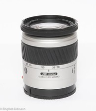 Konica Minolta Objektiv 28-80mm 3,5-5,6, silber, gebraucht, vom Fachhandel